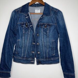 Old Navy Women's Classic Blue Jean Jacket
